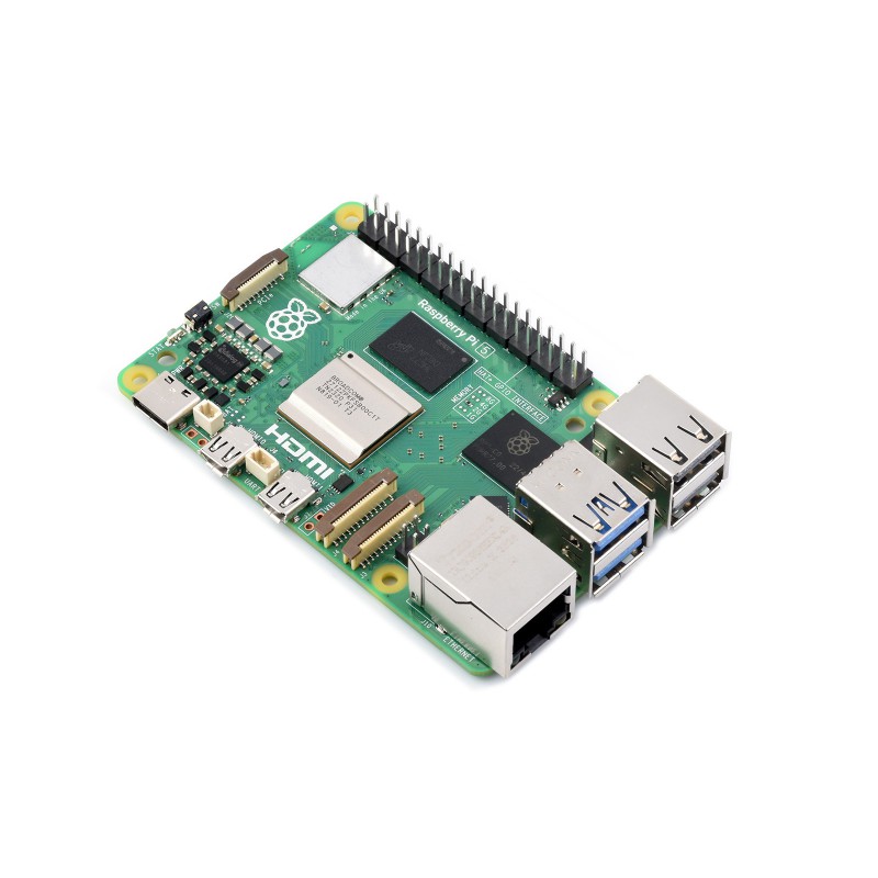Raspberry Pi 5 8Gb - Waveshare Raspberry Pi 5, процессор BCM2712,
