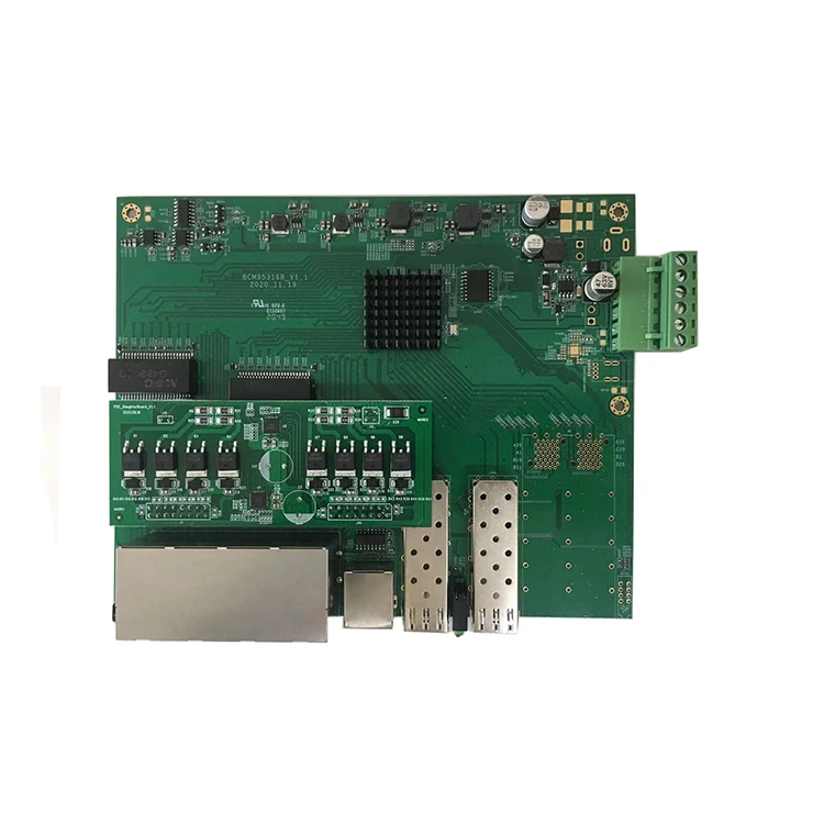 Sfp+ 10G Managed Switch 8 Port - 8-портовый промышленный сетевой коммутатор Ethernet корпоративного