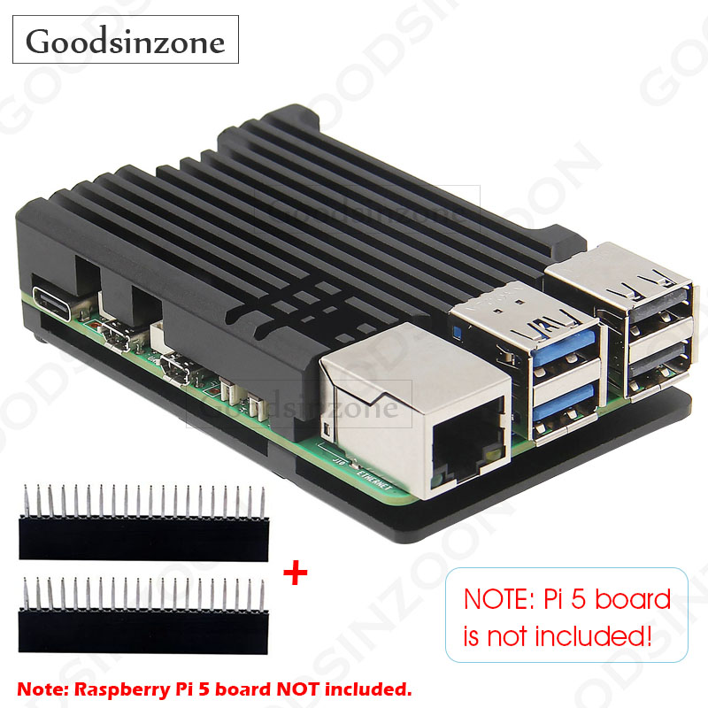 Raspberry Pi 5 8Gb - Алюминиевый бронированный корпус Raspberry Pi 5