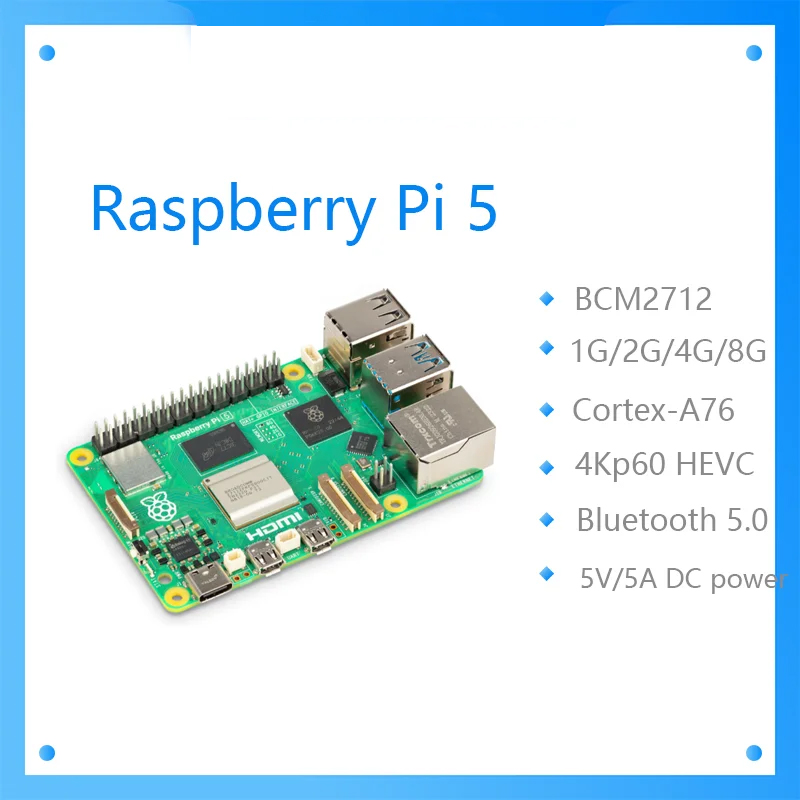 Raspberry Pi 5 8Gb - Официальная оригинальная плата Raspberry Pi 5
