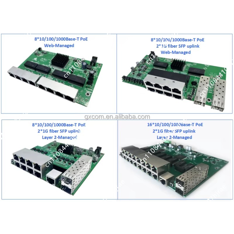 4/8/16/24-портовый управляемый – обзор и цена Managed Gigabit Poe Switch 8 Port 802.3At