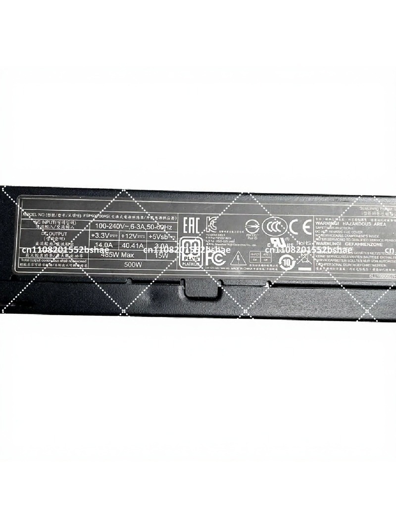 Блок питания 500W Platinum Fle – обзор и цена Atx Power Supply 1U Flex 500W