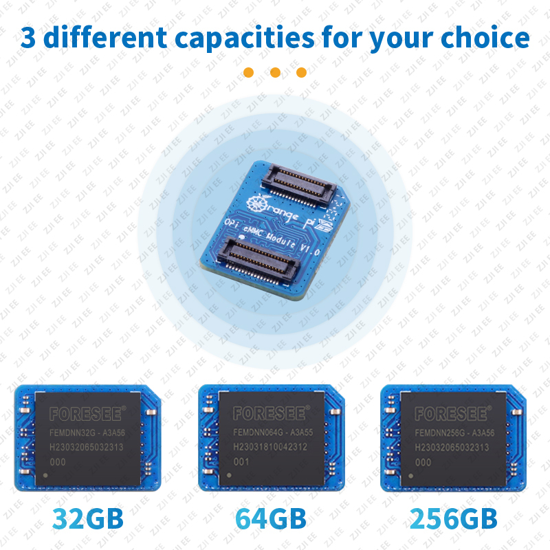 Модуль EMMC Orange Pi 32 ГБ 64 – обзор и цена Orange Pi 5 Plus 32Gb