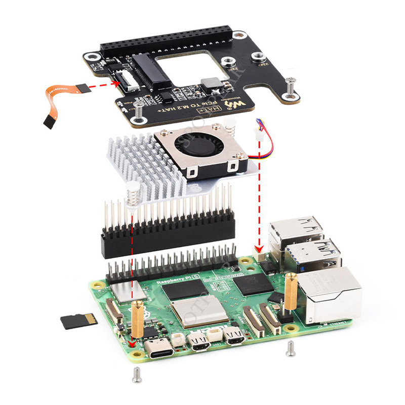 Raspberry Pi5 PCIe на M.2 NVMe – обзор и цена Raspberry Pi 5 8Gb