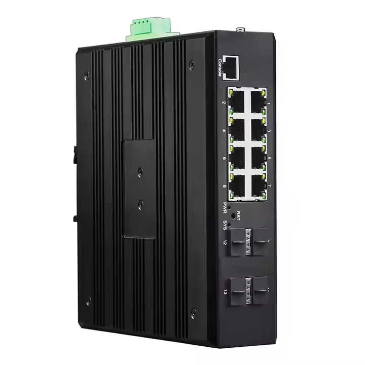 Промышленный управляемый 8-пор – обзор и цена Sfp+ 10G Managed Switch 8 Port