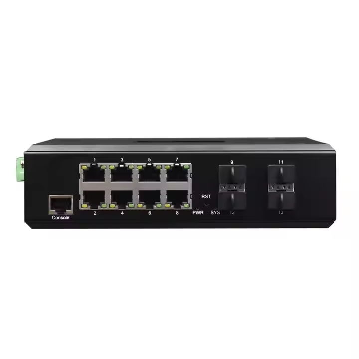 Промышленный управляемый 8-пор – обзор и цена Sfp+ 10G Managed Switch 8 Port