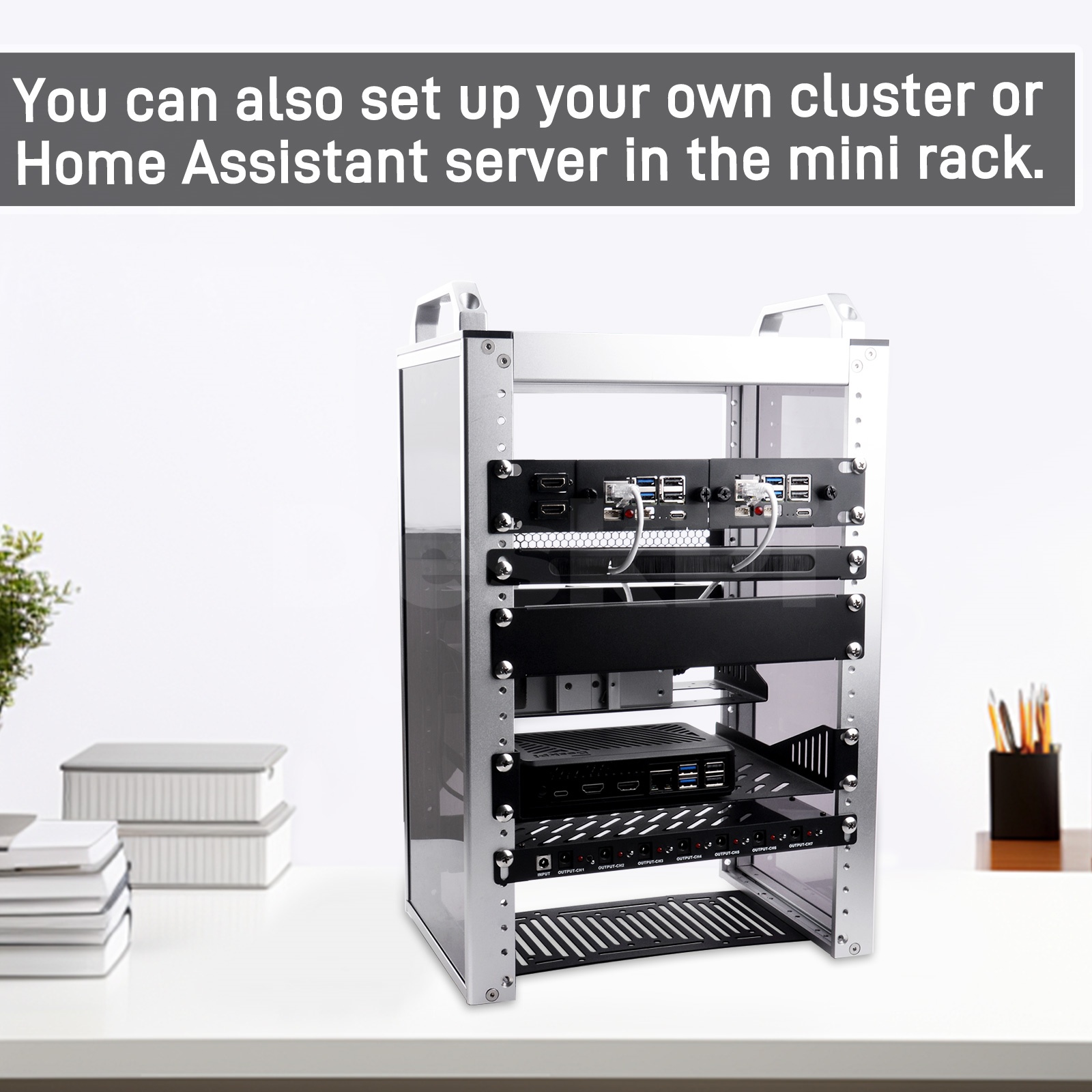 Корпус DeskPi Rackmate 10-дюйм – обзор и цена Deskpi Super6C