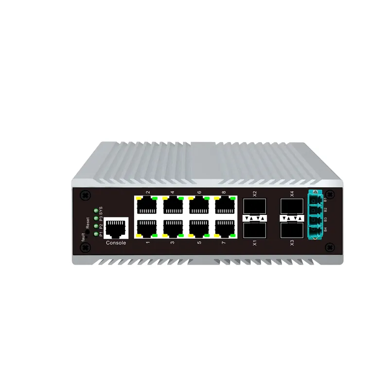 8-портовый промышленный PoE-ко – обзор и цена Sfp+ 10G Managed Switch 8 Port