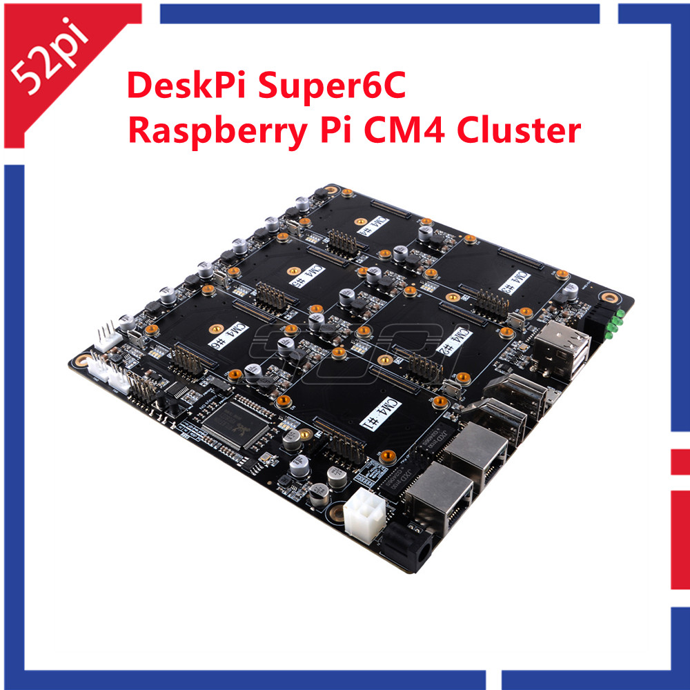 52Pi Новая плата DeskPi Super6 – обзор и цена Deskpi Super6C