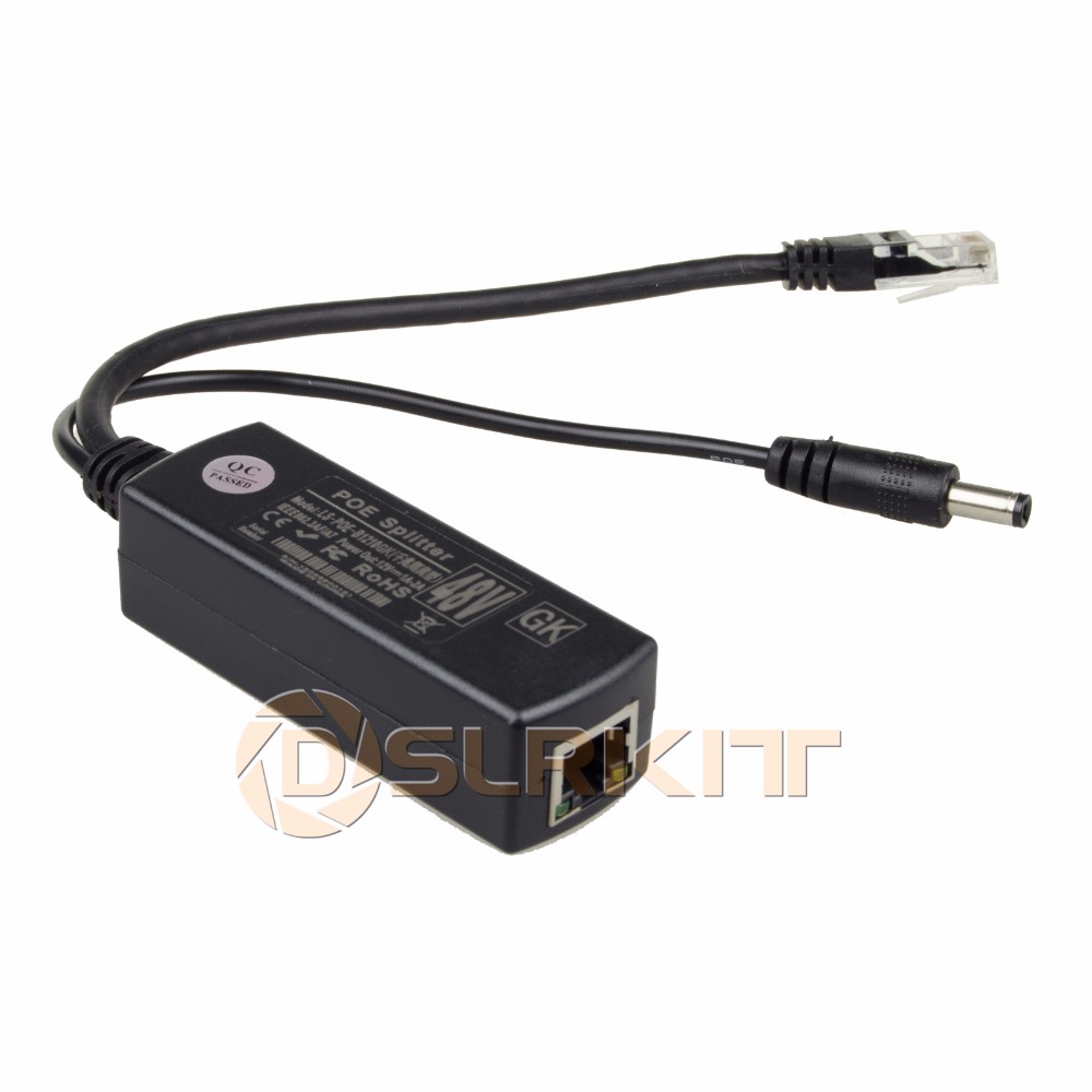 DSLRKIT Gigabit активный сплит – обзор и цена Active Poe Splitter Gigabit 12V 2A