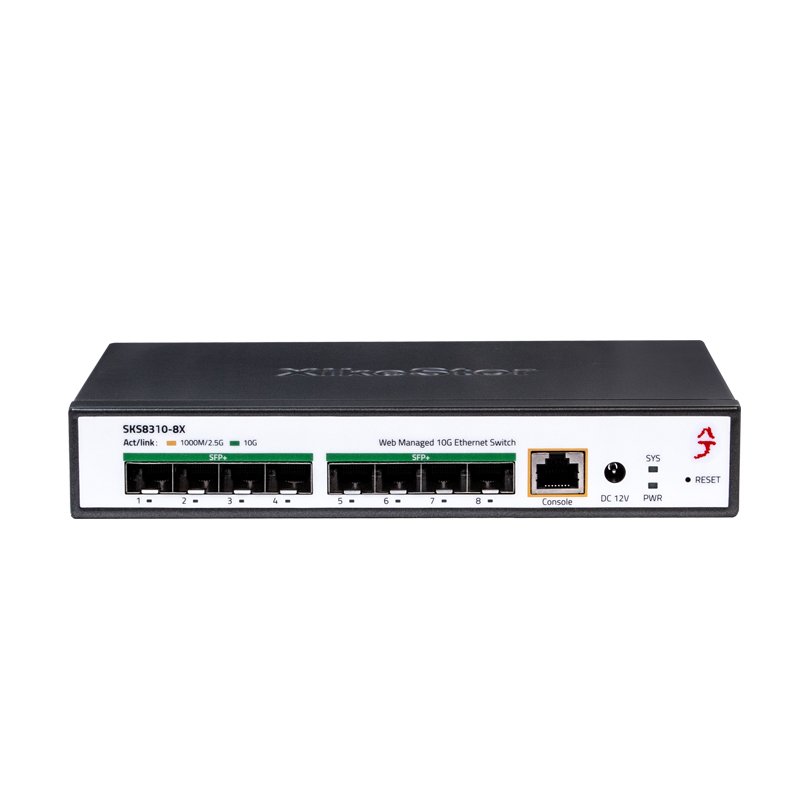 Трёхуровневый управляемый комм – обзор и цена Sfp+ 10G Managed Switch 8 Port
